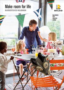 Katalog från Balco öppna och inglasade balkonger