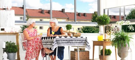 Balco inglasade balkonger öppna balkonger loftgångar Balkongrenovering