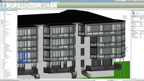 Balkonger smartare och mer användbara - Revit modelling Balco