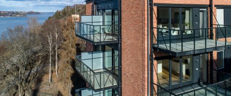 Besök Balcos balkonger på The View i Stockholm. Balco är marknadsledande på balkonginglasning och inglasade balkonger.