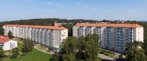 Inglasad balkong från Balco, marknadsledande för öppna och inglasade balkonger. HSB Brf Kaverös