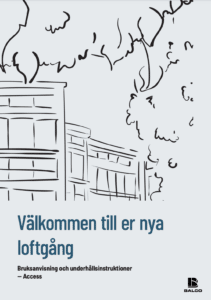 Skötselråd Inglasade balkonger från Balco