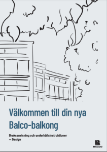 Skötselråd Inglasade balkonger från Balco