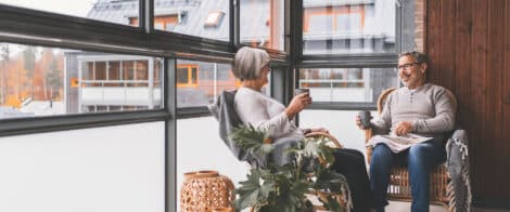 Inglasade balkonger för bostadsrättsföreningar från Balco. Renovera balkonger och balkongrenovering med Balco-metoden