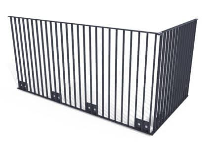 Räck stål Balco Balkonger