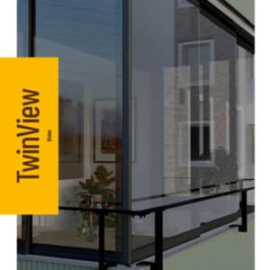 TwinView Vision Inglasade balkonger från Balco