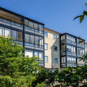 Balco fasadrenovering referens efter