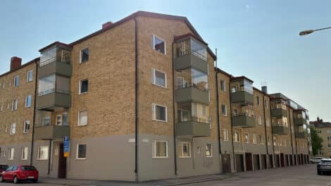 Balco Brf Adelsklubben Gävle efter