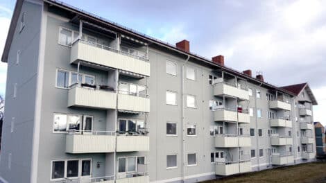 Brf Liljan i Söderhamn Före Balco