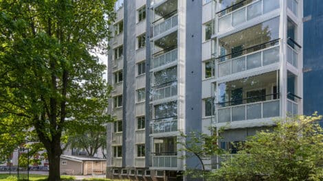 Brf Sockerbruket i Gävle med Balco
