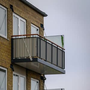 AB Vesterkøb, 38 altaner, Hedehusene. Balco Altaner