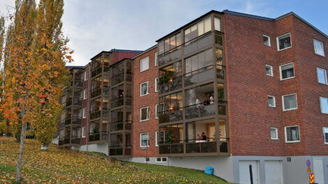 Balco bygger 36 nya inglasade balkonger Brf Varvet 2 i Timrå