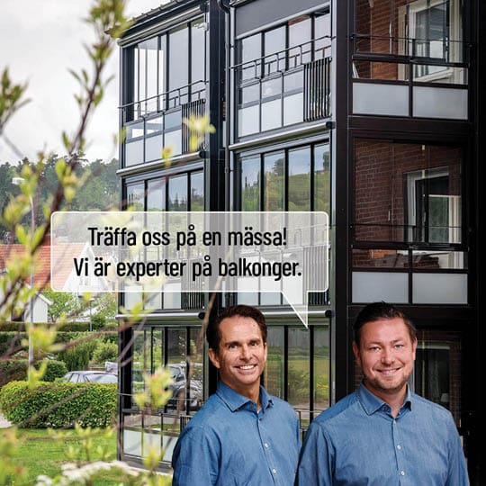 Träffa Balco på en mässa nära dig