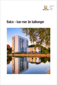 Fasadrenovering Balco kan mer än bara balkonger