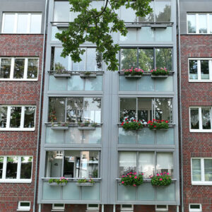 Balco balkonkonstruktionen Korvettenstraße in Lübeck