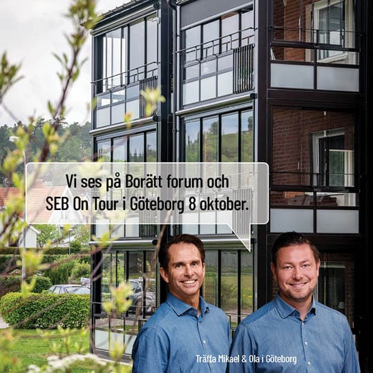 Borätt Forum - ett ypperligt tillfälle för bostadsrättsföreningar att träffa Balco och våra balkongexperter Mikael och Ola.