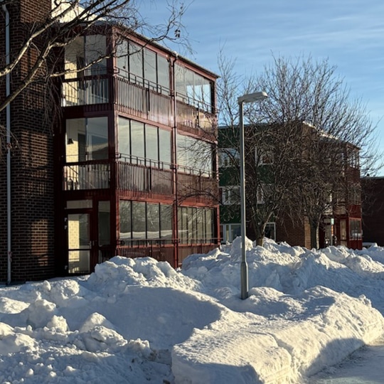 Balcos balkongprojekt hos Brf Gärdan i Luleå 