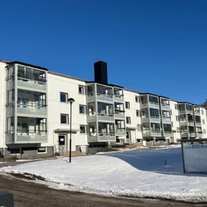 Inglasade balkonger i Sundsvall från Balco AB