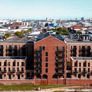 Balco Balcony Systems Ltd | Levitate balconies and Juliet balconies at Lightbody Street in Liverpool