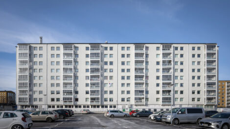 Hermodsdal Malmö med inglasade balkonger från Balco